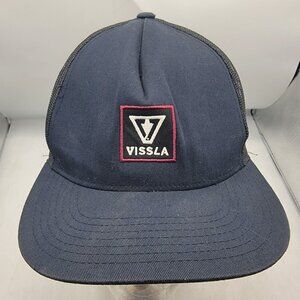 Vissla Windows Eco Blue Trucker Hat Cap Casual Outdoors Breathable Lightweight